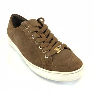 Michael Kors womens sneakers suede leather 7.5